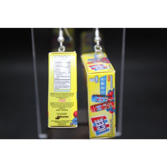 Mini Brands Icee pop Earrings - Picture 3 of 12
